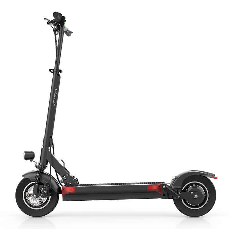 Le scooter électrique Joyor Y6-S noire avec une selle